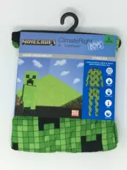 ClimateRight by CuddlDuds Boys Small 6/7 Thermal Top & Pant Set - Minecraft