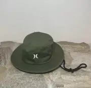 Hurley Bucket Hat Men L-XL M High Trail Boonie Green New