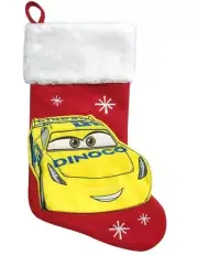 17” NEW Disney Cars Christmas Stocking Cruz Ramirez DINOCO