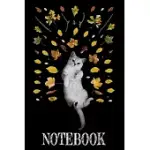 NOTEBOOK: AWESOME SKETCHBOOK GIFT FOR CAT LOVER I LOVE CATS PLANNER HEARTBEAT CAT DIARY CAT HEART BEAT - CAT OWNER CAT FRIEND GI