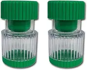 [2PCE] 1st Care Pill Medicine Crusher Grinder Tool Tablet Box, Easy to operate, Compact in size - 4.5cm x 8.5cm