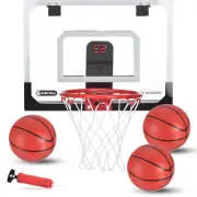 Indoor Mini Basketball Hoop Set Door Basketball Hoop Electronic Scoreboard
