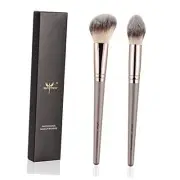 Contour and Highlighter Brush Set, Premium Champagne, Contour/Highlighter