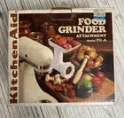 Kitchen Aid Food Grinder Attachment Vintage NOS