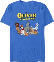 Group Photo Oliver and Company Disney T-Shirt