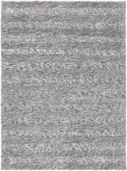 Grace Ringlets Charcoal Wool Blend Rug