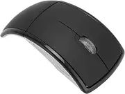 Ergonomic Mouse, Computer Mouse Wireless Mouse for Laptop, Compact 2.4G Wireless Folding Mouse 1600dpi for PC Laptop (Black)