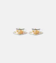 [Gucci] Gucci Herbarium set of 2 teacups and saucers