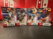 Nintendo's Zelda BotW 4 amiibo Lot: Archer Link Rider Link Zelda Bokoblin