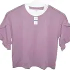 Style & Co Plus Size Antique Mauve Short Sleeve Top XL