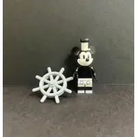 在飛比找蝦皮購物優惠-LEGO 樂高 人偶包 迪士尼 蒸汽船 黑白 米奇