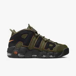 Nike 休閒鞋 Air More Uptempo 96 男鞋 墨綠 黑 大Air Cargo Khaki DX2669-300 [ACS 跨運動]