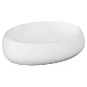 RAK Cloud Above Counter Basin, Matte White
