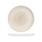 12x Round Coupe Plate 260mm Grey Churchill Raku Crockery Restaurant