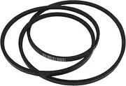 Lawn Mower Deck Belt 131290 144200 1/2'' '' Black Compatible Various Mower Models