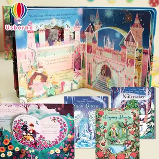 童話鏤空翻翻書❤ 新書加入65折起【英國Usborne】Peep Inside a Fairy Tale 超精緻！