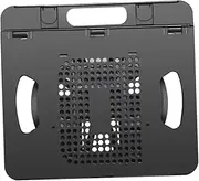 Vaguelly Adjustable Foldable Tablet and Laptop Stand Heat Dissipation Holder for Devices Portable Desktop Riser with Multi Purpose Support for Tablets Laptops and Books