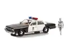 GREENLIGHT 19105 1:18 1987 Chevrolet Caprice Metropolitan Police with T-1000 Liq