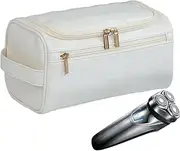 [Generic] Travel Toiletry Bag for Men, Large Capacity Toiletry Organizer Pouch, Travel Must Have, Men's Shaving Dopp Kit for Toothbrushes, Toothpaste, Travel-Sized Shampoo, Cosmetics