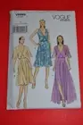 Vogue V8899 sewing pattern, womens dress, size 6-14