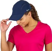 [TrailHeads] Folding Bill Running Hat for Women | Summer Cap with UV Protection