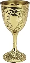 Design Toscano TV8004 The King's Royal Chalice Embossed Brass Goblet