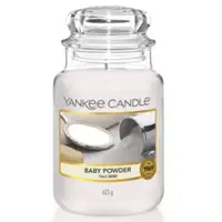 在飛比找ETMall東森購物網優惠-特惠組YANKEE CANDLE 香氛蠟燭-嬰兒爽身粉(62