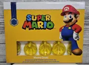 New Nintendo Super Mario Transparent Yellow Coins String Light Set Of 10