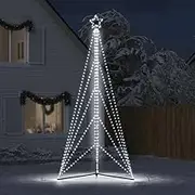 Generic LED Christmas Tree 615 LEDs Cold White 404.5 cm,Home & Garden,Decor,Seasonal & Holiday Decorations,Christmas Trees