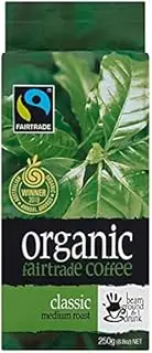 bean ground & drunk Organic Fairtrade ground coffee classic 250g