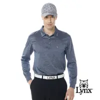 在飛比找PChome24h購物優惠-【Lynx Golf】男款歐洲進口布料純棉絲光素面點點胸袋款