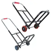 Practical Aluminum Garden Trolley Foldable Cart for Easy Storage and Transport