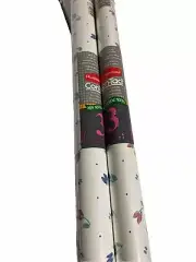 2 rolls Vintage Contact Paper Rubbermaid Con-Tact Adhesive 1994 Floral