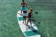 Group Paddleboarding Adventure on a Mega SUP - St Kilda