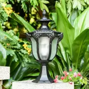 Outdoor Pillar Lamp Home Pillar Light Garden Post Lights Bar Black Wall Lighting