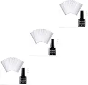 Healeved 30 Pcs Manicure Fiber Nail Extension Builder Acrylic Nail Builder Nail Art Fiber Manicure Extension Gel Manicure Salon Tool Nail Extension Glass Fiber Poly Nail Gel Set Repair