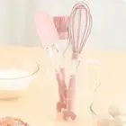 2Pcs/Set Manual Butter Spatula Mixer Silicone Oil Brush Kit Cake