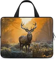 Laptop Case Sleeve Shockproof Computer Carrying Bag Deer in The Grass Notebook Case Cover Laptop Bag Water Resistant Computer Cases Tablet Briefcase for Travel Business 12 Inch