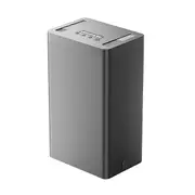 Metal Timed Lock Box,Mobile Phone Lock Box with , Lock Container Self-Controlled Time Release Safety Locker(Black)