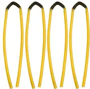 GM&BW 4 or 9 Slingshot Replacement Band,Heavy Duty Wrist Rocket Elastic Rubber Bands, Compatible with Catapult Trumark,Daisy,Barnett,Marksman,Crosman;Suitable Insert-Yoke-into-Tube Hunting Resortera