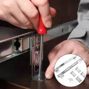 Dresser Drawer Slides Guide Continuous Bearings Keyboard Tray Rail