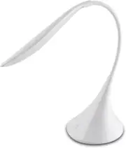 New SWAN LIGHT Flex-Gooseneck Desk Lamp 120 Lumens White 3 Way Touch Dimmer