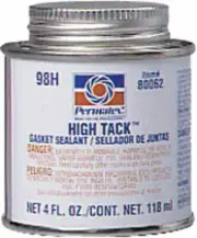 PERMATEX HIGH TACK GASKET SEALANT BRUSH TOP 4OZ 80062 - 59-9189