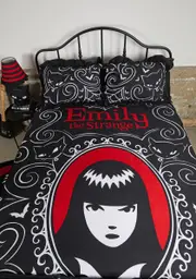 [Dolls Kill x Emily The Strange] Eternal Solitude Duvet Set