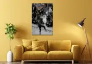 The Legend Block Lebron James Ready to Hang CANVAS Wall Art, Lebron James Poster