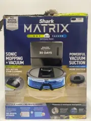 NEW OPEN BOX SHARK RV2400WS MATRIX SELF-EMPTYING ROBOT VACUUM & MOP (UD2099926)