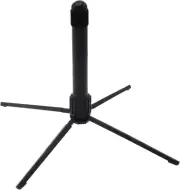 Cheerock Portable Flute Stand Holder, Metal 4-Leg Flute Stand with Foldable Flut