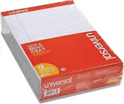 (Orchid) - Colored Perforated Note Pads, 8-1/2 x 11, Orchid, 50-Sheet, Dozen