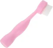 MERRYHAPY Face Cleansing Brush Stand Blackhead Removal Tool Deep Pore Cleansing Exfoliating Brush for Sensitive Tool