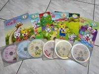 在飛比找Yahoo!奇摩拍賣優惠-巧連智快樂版小班生適用6書6CD